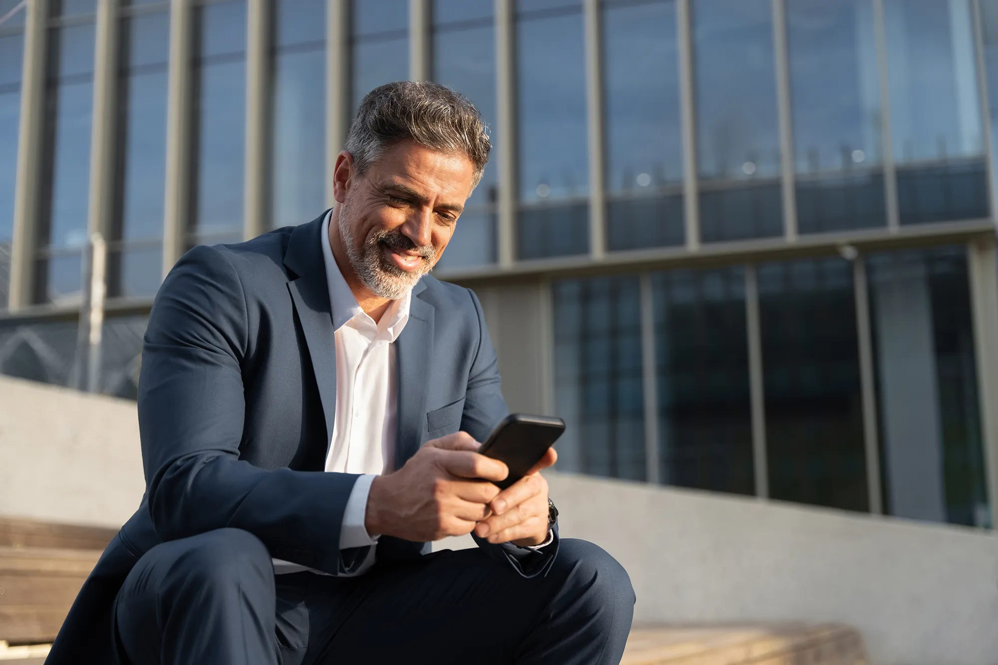 Muslim business man reviewing halal investing options